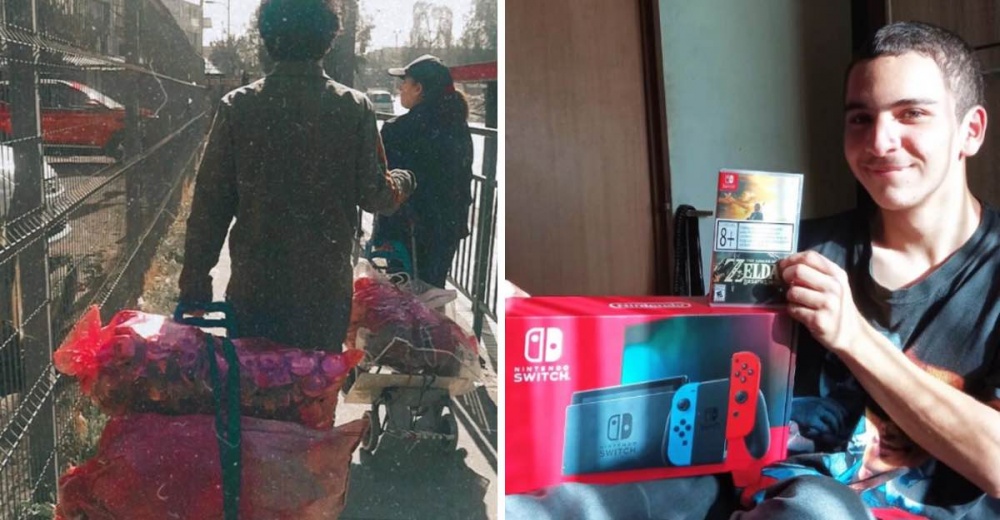 1653428061 portada joven junto latas para comprar nintendo switch 1