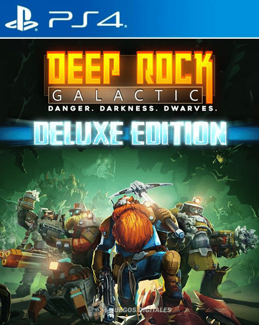 Deep rock galactic deluxe edition ps4