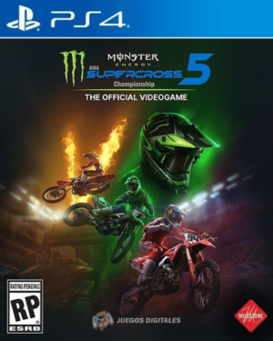 MONSTER ENERGY SUPERCROSS THE OFFICIAL VIDEOGAME 5 PS4