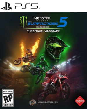 MONSTER ENERGY SUPERCROSS THE OFFICIAL VIDEOGAME 5 PS5