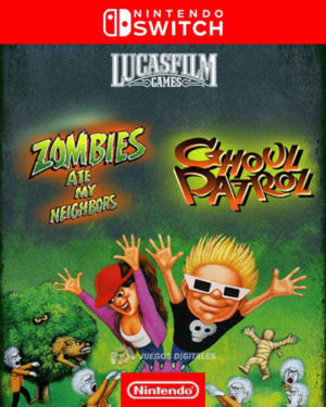 ZOMBIES ATE MY NEIGHBORS AND GHOUL PATROL NINTENDO SWITCH