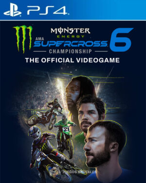MONSTER ENERGY SUPERCROSS THE OFFICIAL VIDEOGAME 6 PS4