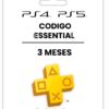 PSN PLUS 3 MESES ESSENCIAL CODIGO PARA CANJEAR ( USA ) 1 PSN PLUS 3 MESES ESSENCIAL CODIGO PARA CANJEAR ( USA )
