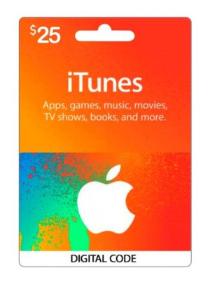 ITUNES 25 USD