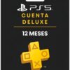 PSN PLUS DELUXE 12 MESES CUENTA PRINCIPAL PS5