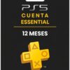 PSN PLUS ESSENCIAL 12 MESES CUENTA PRINCIPAL PARA PS5 1 PSN PLUS ESSENTIAL 12 MESES CUENTA PRINCIPAL PS5