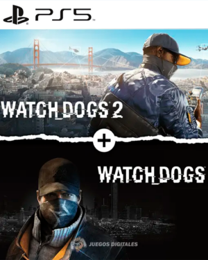 WATCH DOGS 1 + WATCH DOGS 2 STANDARD EDITION PS5