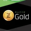 TARJETA RAZER GOLD DE 20$ 2 20