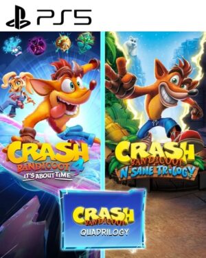 4 en 1 Crash Bandicoot Quadrilogy Bundle PS5