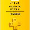 PSN PLUS EXTRA 11 MESES CUENTA PRINCIPAL PS4 1